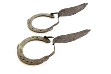 Load image into Gallery viewer, original-signed-bronze-sculpture-Fethra-prints-Dana-Williamowsky-equestrian-horseshoes