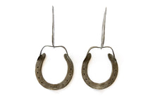 Load image into Gallery viewer, horseshoes-bronze-sculpture-Dana-Williamowsky-Fethra-prints-original-signed-equestrian