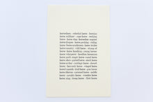 Load image into Gallery viewer, equestrian-stamped-Fethra-prints-original-horsepower-words-Leslie-Enders-Lee