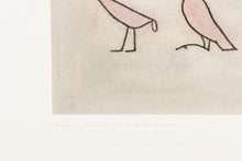 Load image into Gallery viewer, artwork-ink-signed-pastel-pictograph-original-stamps-Leslie-Enders-Lee