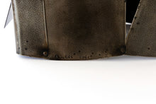 Load image into Gallery viewer, warhorse-horses-equestrian-iron-sculpture-Fethra-prints-fine-art-original