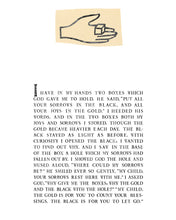 Load image into Gallery viewer, inspirational-minimalistic-fine-art-Fethra-prints-words-simplistic-God-stamped