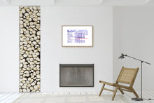 Load image into Gallery viewer, metro-north-Fethra-prints-transportation-schedule-fine-art-train-travel