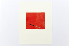 Load image into Gallery viewer, fine-art-dagger-original-detailed-Fethra-prints-japanese-stencils-fight