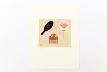 Load image into Gallery viewer, fine-art-japanese-original-signed-Fethra-prints-domestic-stencils-paint