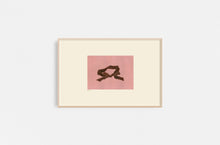 Load image into Gallery viewer, fine-art-ribbon-valentines-hearts-Fethra-prints-love-minimalistic-stenciled