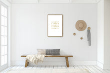 Load image into Gallery viewer, anagram-words-simplistic-Fethra-prints-inspirational-minimalistic-fine-art-stamped