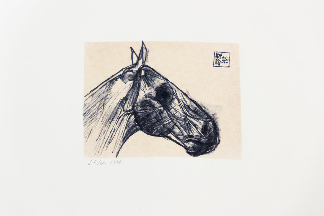 equestrian-horses-original-pastel-signed-Fethra-prints-fine-art-animals