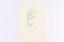 Load image into Gallery viewer, poem-stamped-original-The-Doors-fine-art-latitudes-Fethra-prints
