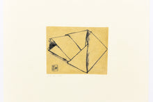 Load image into Gallery viewer, ink-folded-origami-original-Leslie-Enders-Lee-Fethra-prints-pastel
