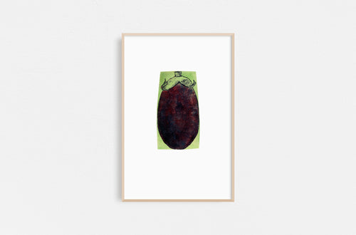 Leslie-Enders-Lee-Fethra-prints-vegetable-kitchen-drawing-harvest-eggplant