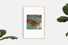 Load image into Gallery viewer, Fethra-prints-Vizsla-painting-Dana-Williamowsky-pets-animals-dogs
