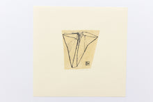 Load image into Gallery viewer, ink-origami-signed-artwork-original-Leslie-Enders-Lee-cow-pastel
