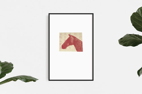 fine-art-horses-Dana-Williamowsky-Fethra-prints-lettered-stamped-equestrian