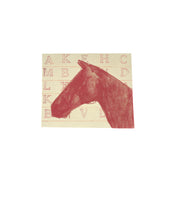 Load image into Gallery viewer, equestrian-Dana-Williamowsky-lettered-fine-art-stamped-Fethra-prints-horses
