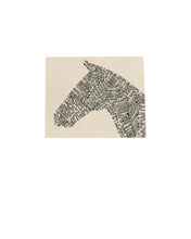 Load image into Gallery viewer, minimalistic-horses-Dana-Williamowsky-stamped-words-fine-art-Fethra-prints
