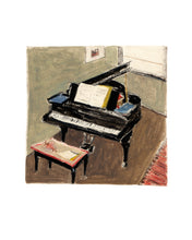 Load image into Gallery viewer, piano-instrument-music-Dana-Williamowsky-Fethra-prints-fine-art-painting
