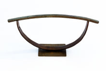 Load image into Gallery viewer, hoop-sculpture-signed-Leslie-Enders-Lee-bronze-Fethra-prints-original
