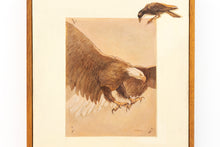 Load image into Gallery viewer, fine-art-original-signed-Fethra-prints-eagle-crow-animals-painting
