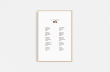 Load image into Gallery viewer, fine-art-stamped-poem-Fethra-prints-valentines-words-lettered-hearts
